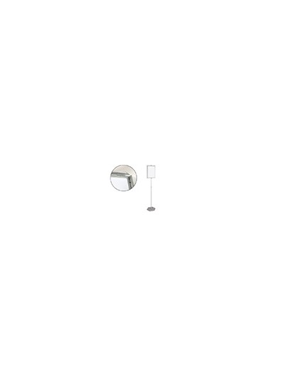Expositor de pie bi-office para formatos a3 ajustable en altura 102 cm