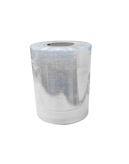 Film extensible manual ancho 100 mm largo 150 mt espesor 23 micras transparente
