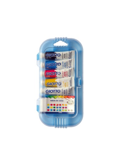 Tempera giotto 7,5 ml estuche 5 colores surtidos