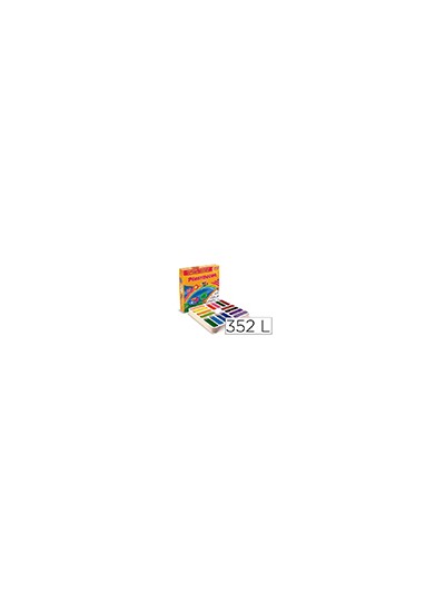 Lapices cera plastidecor school pack de 352 unidades colores surtidos 16 x color