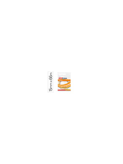 Cinta adhesiva tesa standard 66 mt x 15 mm