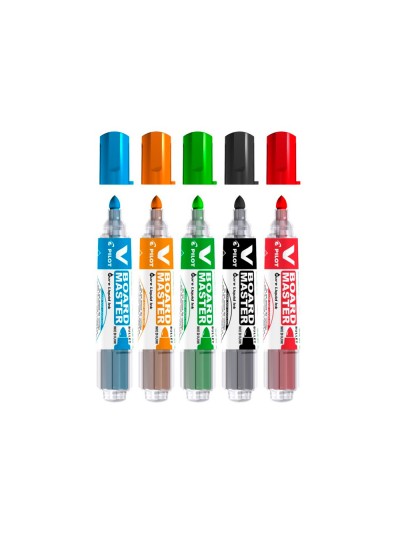 Rotulador pilot v board master para pizarra blanca azul tinta liquida trazo 2,3mm