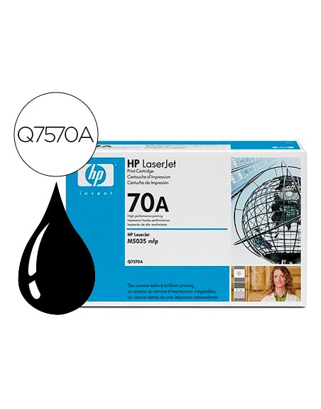 Toner hp laserjet mfp n5025/ m5035 negro -15.000pag.- 70a