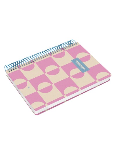Agenda espiral liderpapel classic 2025 dia pagina expositor de 12 unidades surtidas papel 70 gr