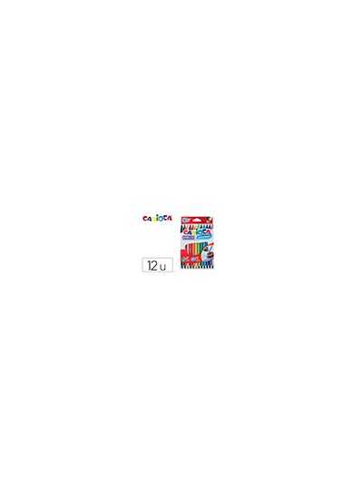 Rotulador carioca birello bipunta caja de 12 colores surtidos