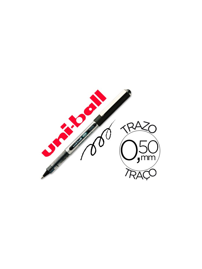 Rotulador uni-ball roller ub-150 micro eye negro 0,5 mm unidad