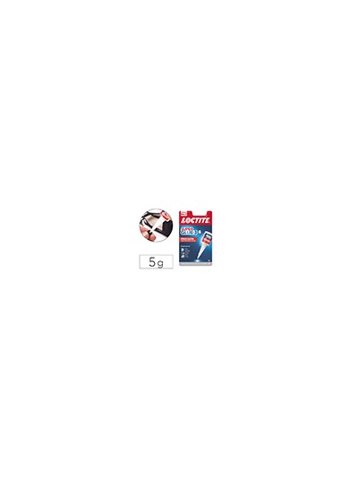 Pegamento loctite 5 gr adhesivo instantaneo precision unidad
