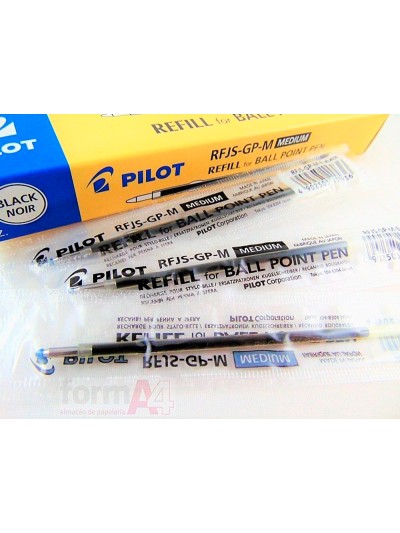 Recambio boligrafo pilot super grip y dr.grip azul