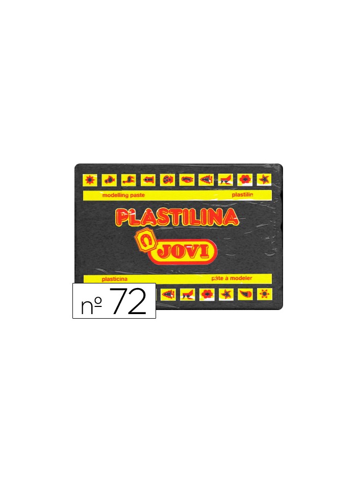 Plastilina jovi 72 negro unidad tamaño grande Plastilina jovi 72 negro unidad tamaño grande