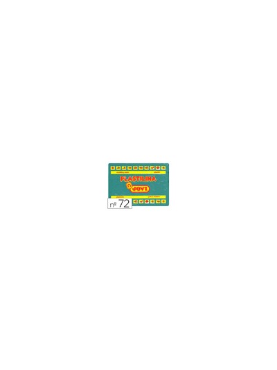 Plastilina jovi 72 verde oscuro unidad tamaño grande
