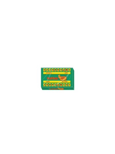 Plastilina jovi 72 verde oscuro unidad tamaño grande