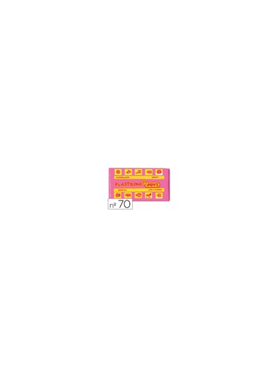 Plastilina jovi 70 rosa unidad tamaño pequeño