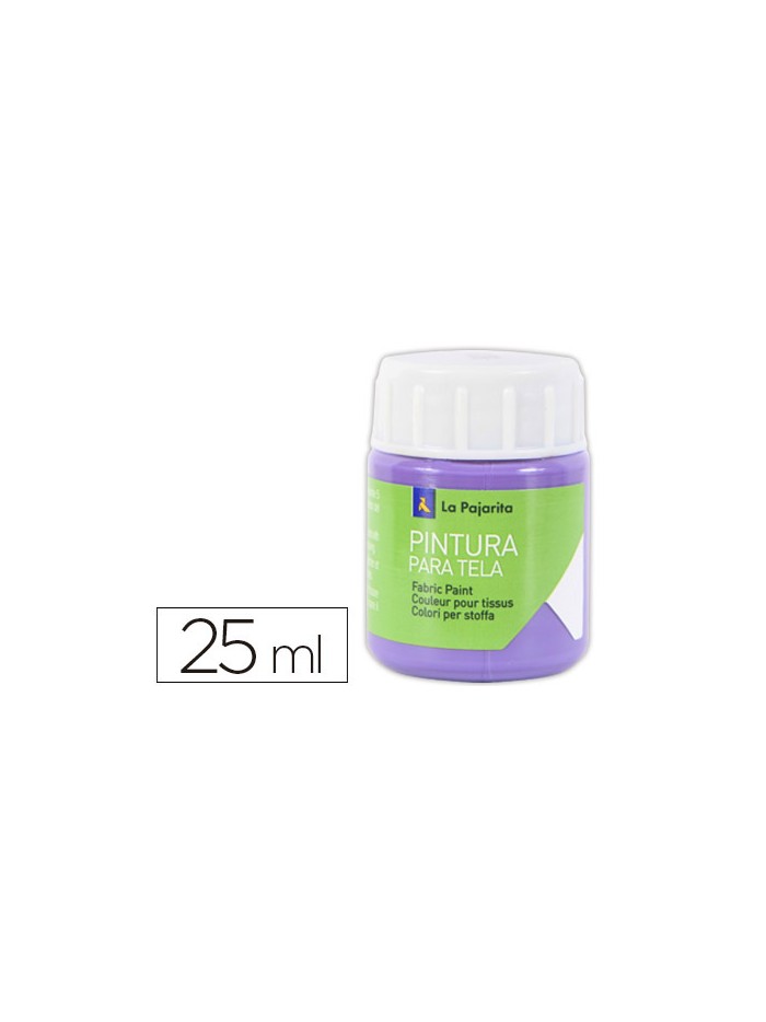 Pintura para tela la pajarita lila 25 ml Pintura para tela la pajarita lila 25 ml