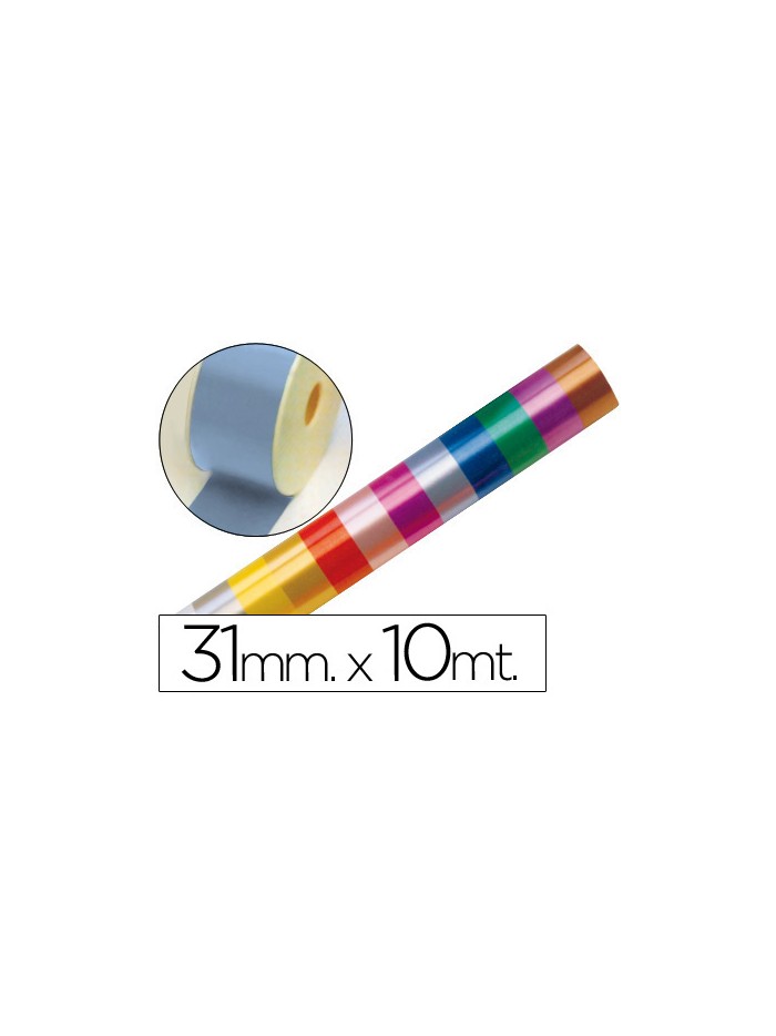 Cinta fantasia 10 mt x 31 mm celeste Cinta fantasia 10 mt x 31 mm celeste