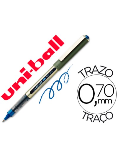 Rotulador uni-ball roller ub-157e azul 0,7 mm unidad