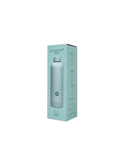 Botella portaliquidos antartik isotermica acero inoxidable libre de bpa color menta 750 ml