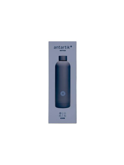 Botella portaliquidos antartik isotermica acero inoxidable libre de bpa color azul 500 ml