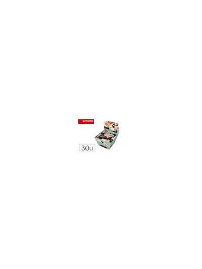 Rotulador stabilo boss pastel fluorescente 70 nature colors expositor cesta de 30 unidades colores surtidos