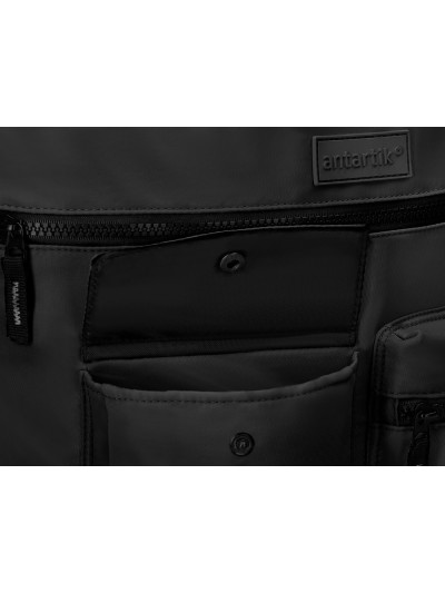 Cartera antartik bolso mochila casual color negro 400x120x390 mm