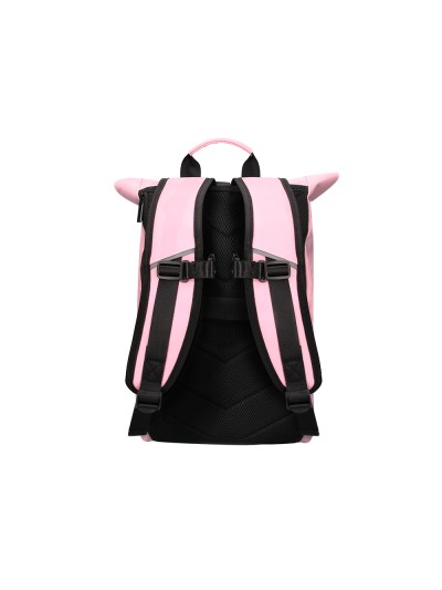Cartera antartik mochila water proof enrollable diseño casual color rosa 480x130x280 mm