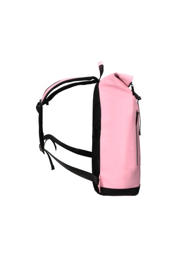 Cartera antartik mochila water proof enrollable diseño casual color rosa 480x130x280 mm