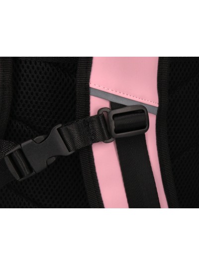 Cartera antartik mochila water proof enrollable diseño casual color rosa 480x130x280 mm