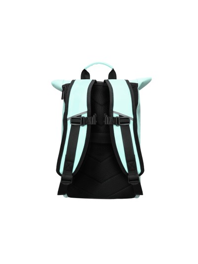 Cartera antartik mochila water proof enrollable diseño casual color turquesa 480x130x280 mm