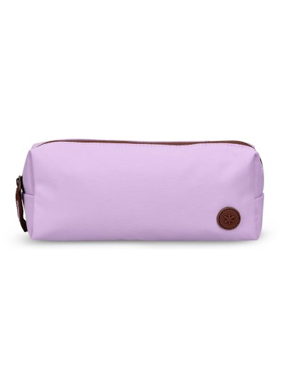 Estuche portatodo antartik 1 compartimento compañero de mochila teens morado 80 x 55 x 210 mm