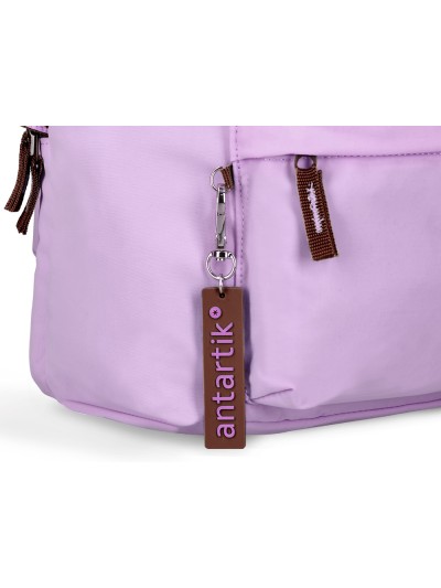 Mochila antartik teens 20l compartimento para portatil color morado 420 x 160 x 300 mm