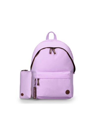 Mochila antartik teens 20l compartimento para portatil color morado 420 x 160 x 300 mm