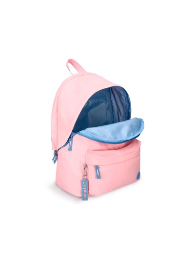 Mochila antartik teens 20l compartimento para portatil color rosa 420 x 160 x 300 mm