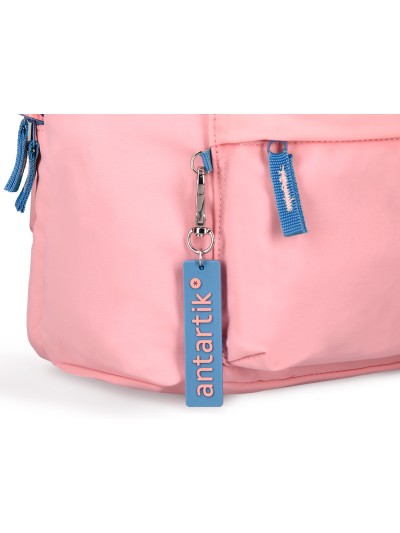 Mochila antartik teens 20l compartimento para portatil color rosa 420 x 160 x 300 mm