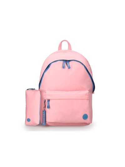 Mochila antartik teens 20l compartimento para portatil color rosa 420 x 160 x 300 mm