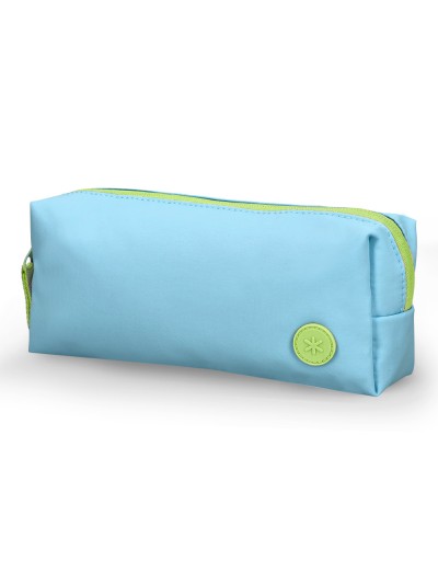 Estuche portatodo antartik 1 compartimento compañero de mochila teens turquesa 80 x 55 x 210 mm