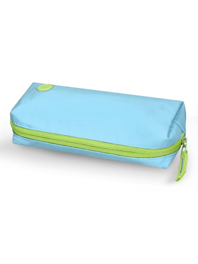 Estuche portatodo antartik 1 compartimento compañero de mochila teens turquesa 80 x 55 x 210 mm
