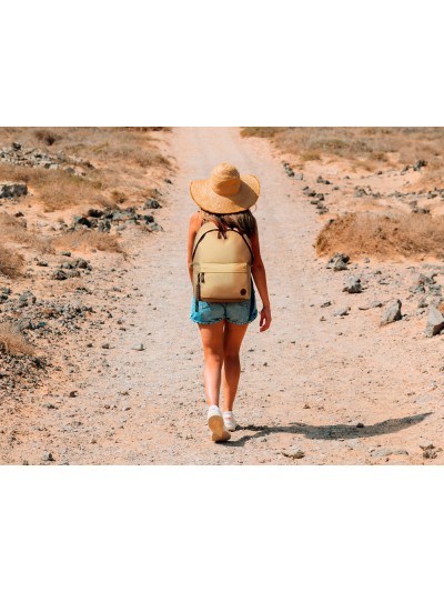 Mochila antartik teens 20l compartimento para portatil color beige 420 x 160 x 300 mm