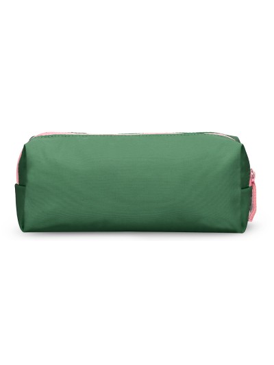 Estuche portatodo antartik 1 compartimento compañero de mochila teens verde 80 x 55 x 210 mm