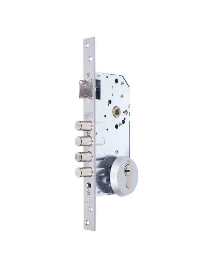 Cerradura Tesa Seguridad R100b566 Cromo