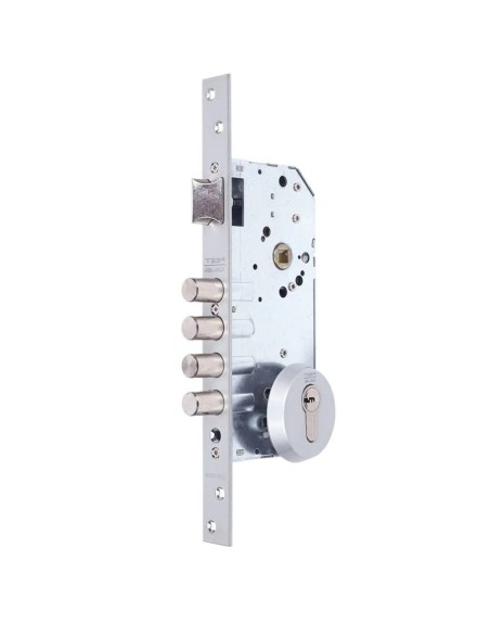 Cerradura Tesa Seguridad R100b566 Cromo