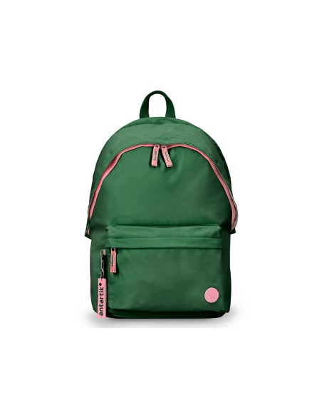 Mochila antartik teens 20l compartimento para portatil color verde 420 x 160 x 300 mm