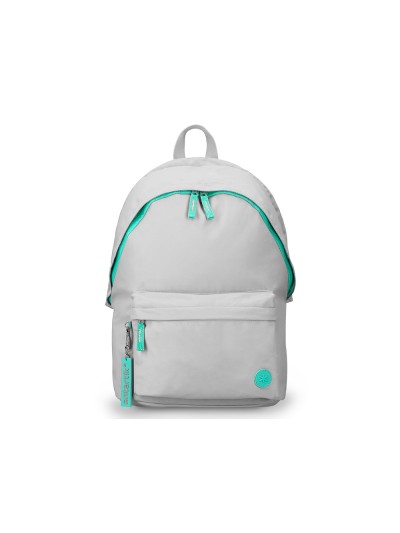 Mochila antartik teens 20l compartimento para portatil color gris 420 x 160 x 300 mm