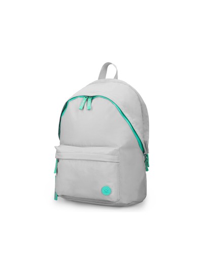 Mochila antartik teens 20l compartimento para portatil color gris 420 x 160 x 300 mm
