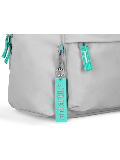 Mochila antartik teens 20l compartimento para portatil color gris 420 x 160 x 300 mm