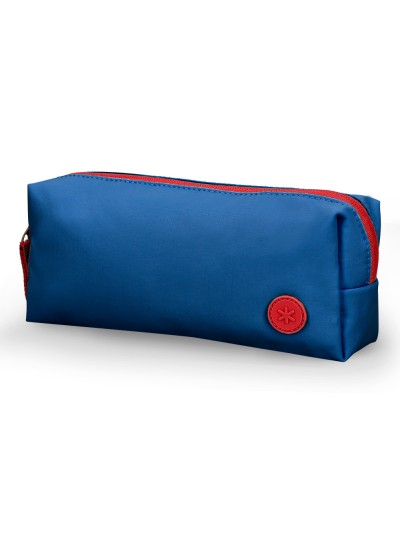 Estuche portatodo antartik 1 compartimento compañero de mochila teens azul marino 80 x 55 x 210 mm