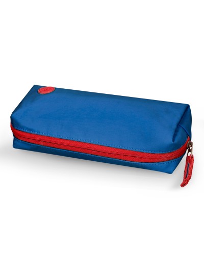 Estuche portatodo antartik 1 compartimento compañero de mochila teens azul marino 80 x 55 x 210 mm