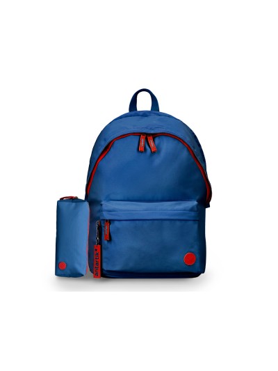 Mochila antartik teens 20l compartimento para portatil color azul marino 420 x 160 x 300 mm