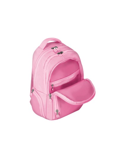 Mochila antartik multibolsillo 19l compartimento para portatil y tablet color rosa 450 x 160 x 300 mm
