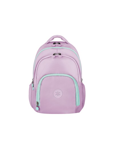 Mochila antartik multibolsillo 19l compartimento para portatil y tablet color morado 450 x 160 x 300 mm