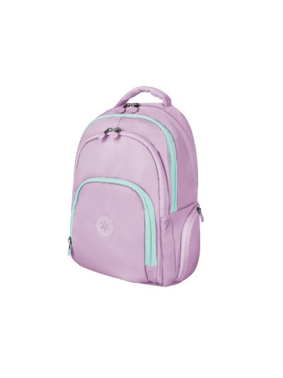 Mochila antartik multibolsillo 19l compartimento para portatil y tablet color morado 450 x 160 x 300 mm