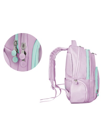 Mochila antartik multibolsillo 19l compartimento para portatil y tablet color morado 450 x 160 x 300 mm